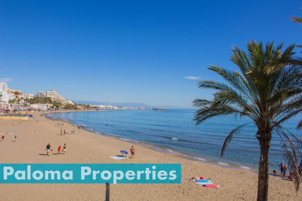 Benalgolf: Seaside Apartment with Private BBQ Backyard Benalmadena Exterior photo