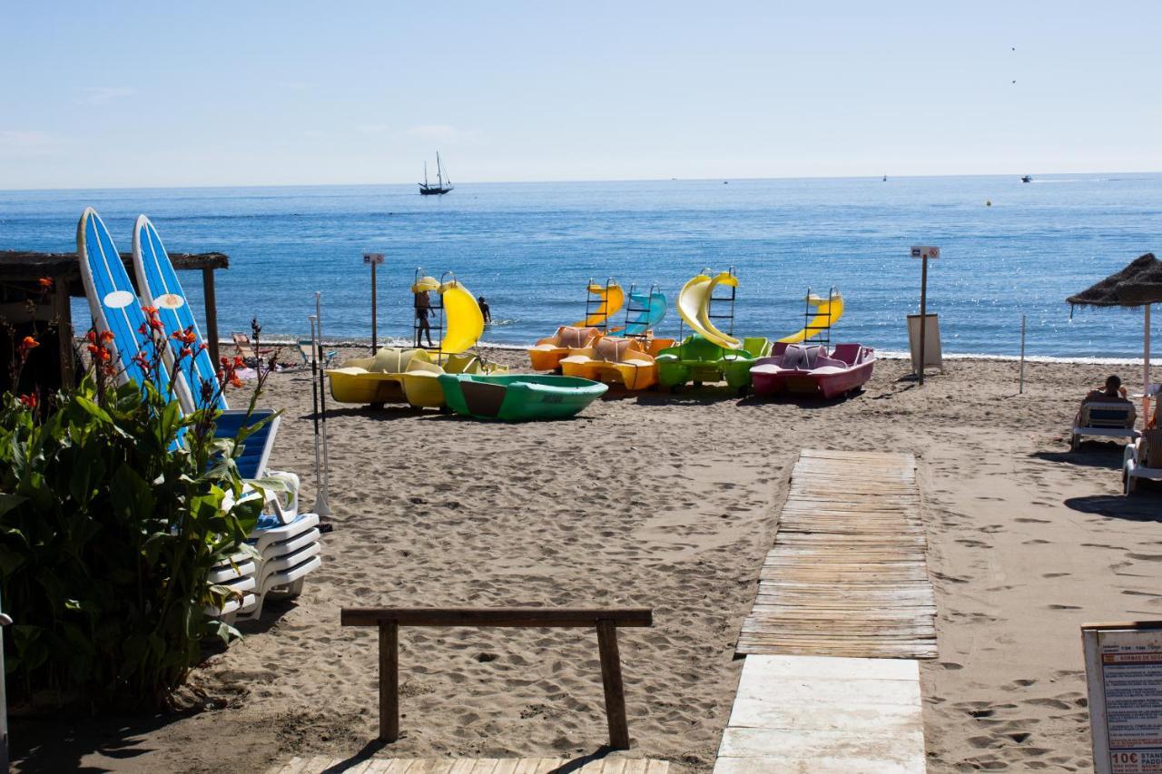 Benalgolf: Seaside Apartment with Private BBQ Backyard Benalmadena Exterior photo